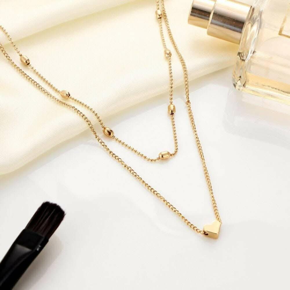 Pinapes Brass and Necklace for Women & Girls