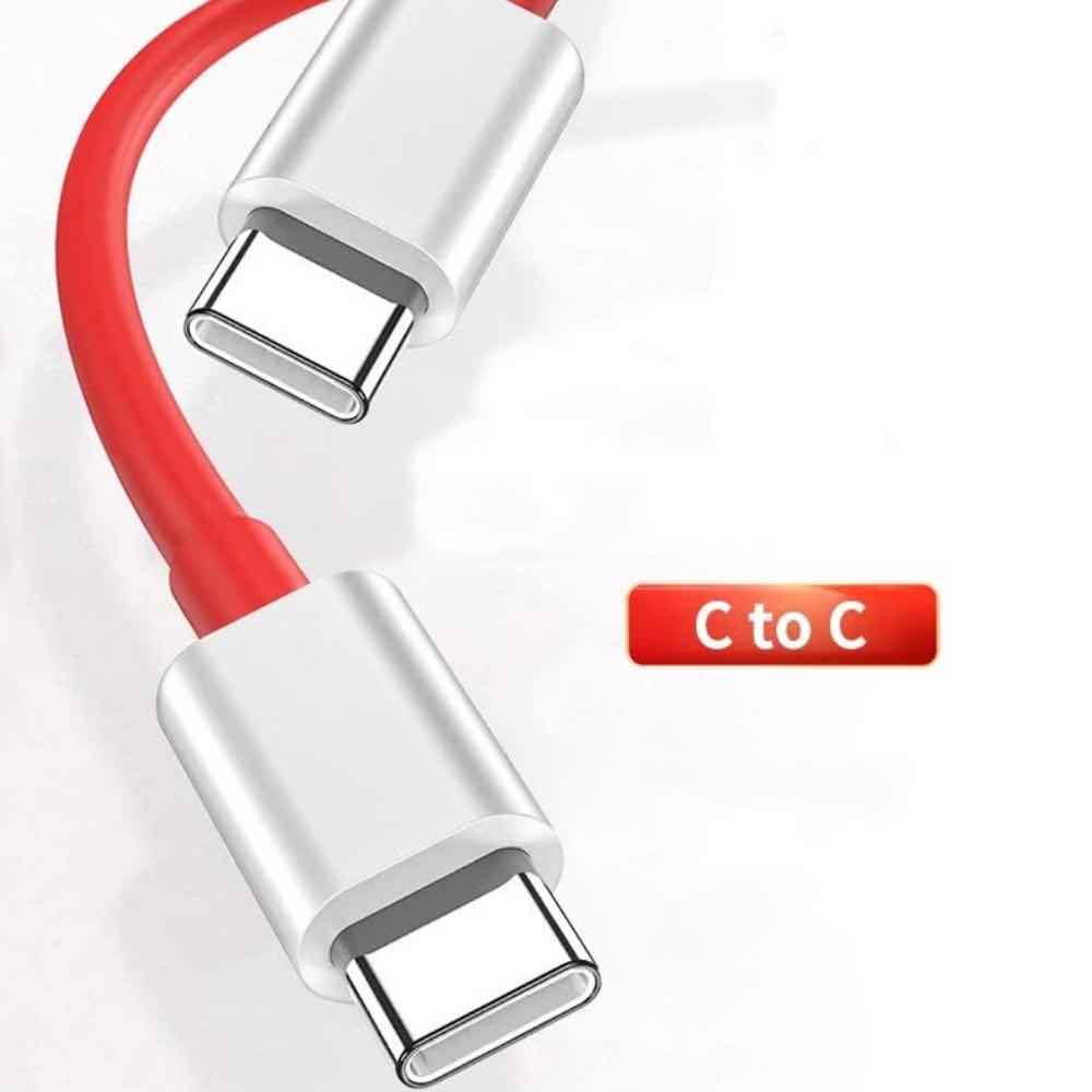 Bachat Club Type C to Type C Fast Charging Cable For Oneplus 65W Dash charging