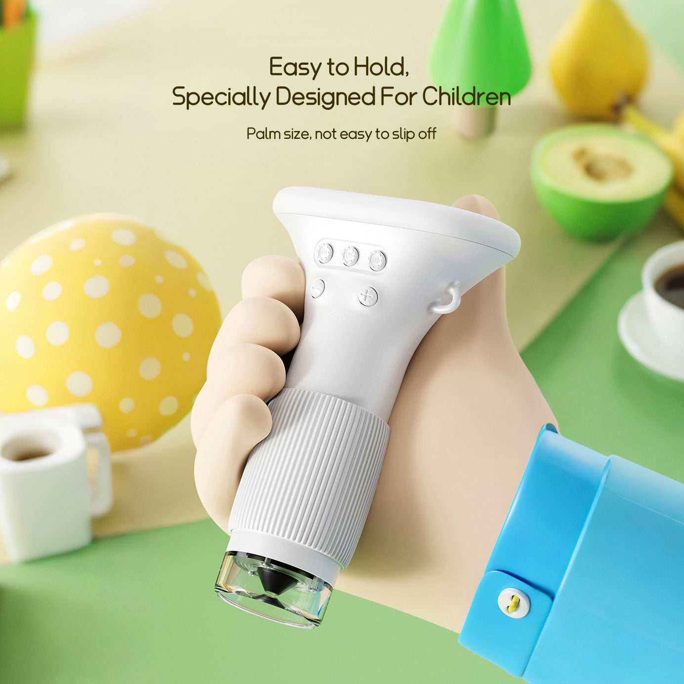 Explore the Micro World – 1000X Digital Zoom Microscope for Kids