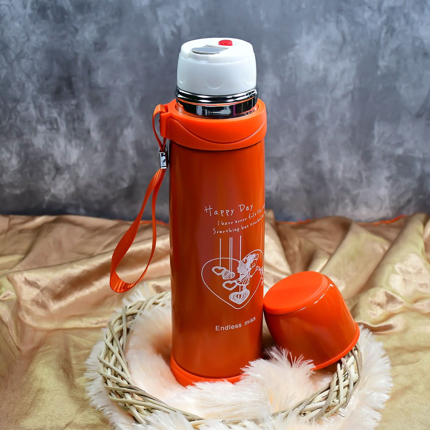 Stainless Steel Water Bottle – 1 Pc for Water & Beverages