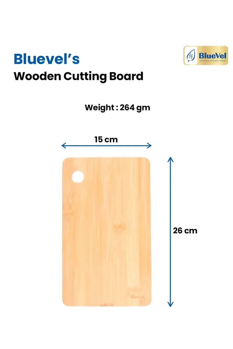 Bluevel Wooden Chopping Board - 26 cm