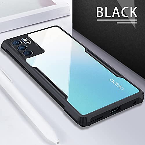 Hybrid Shockproof protective transparent Silicone Case for Oppo Reno 6 5G