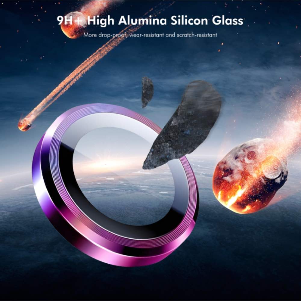 Silver Metallic camera ring lens guard for Apple iphone 16e