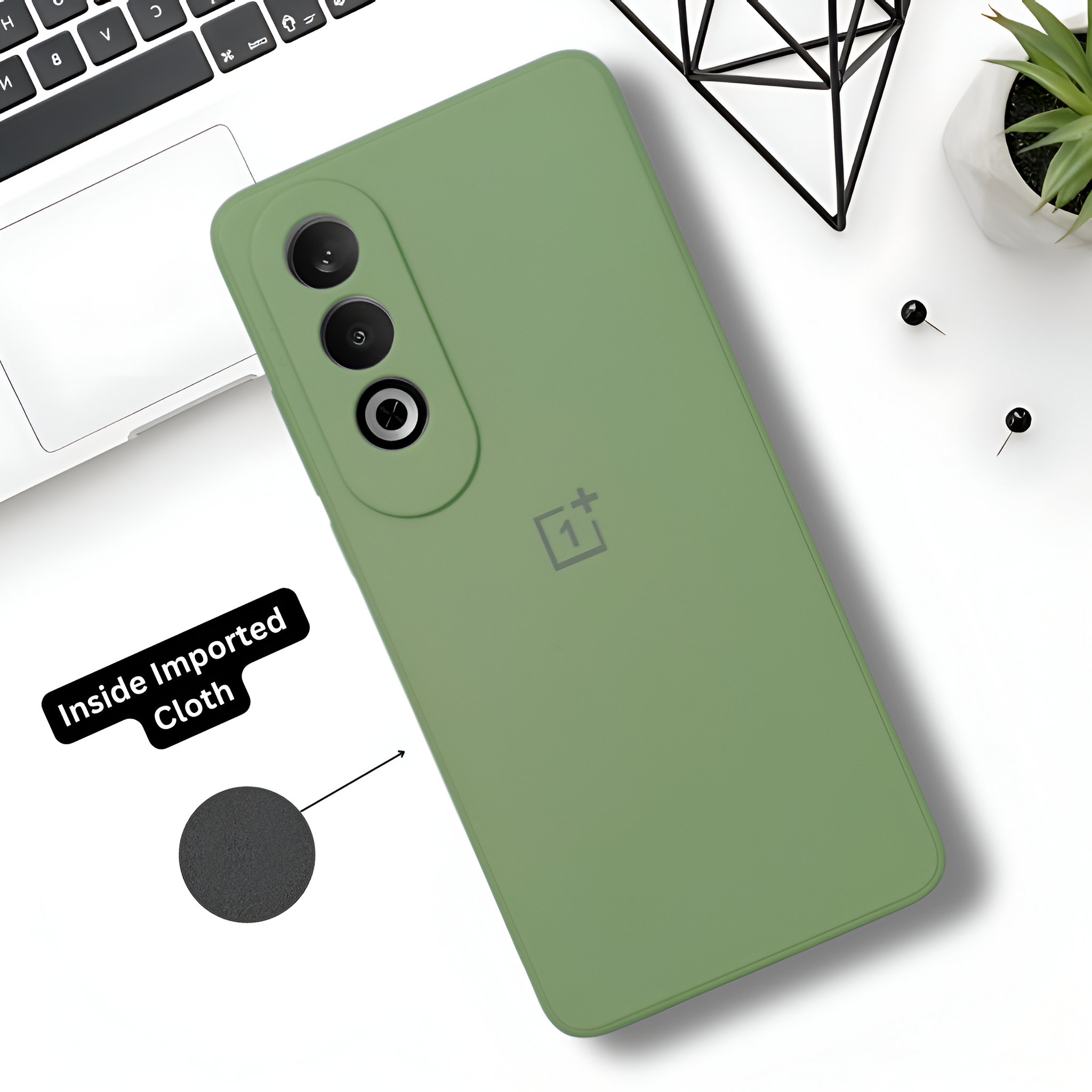 Light Green Candy Silicone Case for Oneplus Nord CE 4