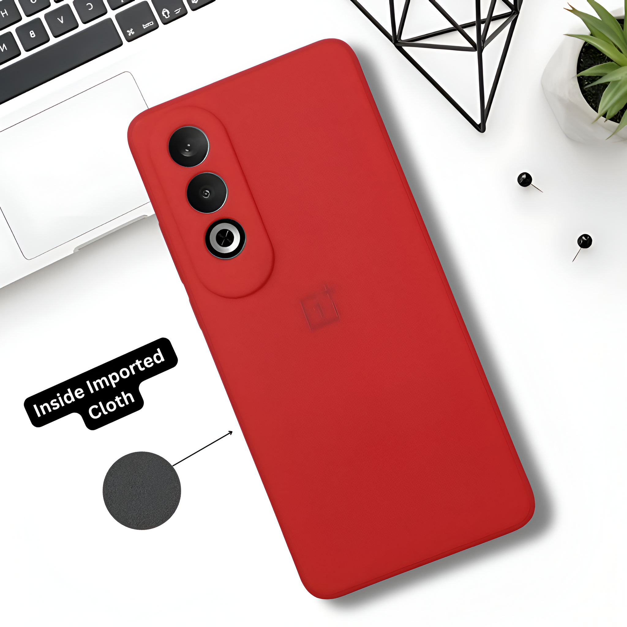 Red Candy Silicone Case for Oneplus Nord CE 4