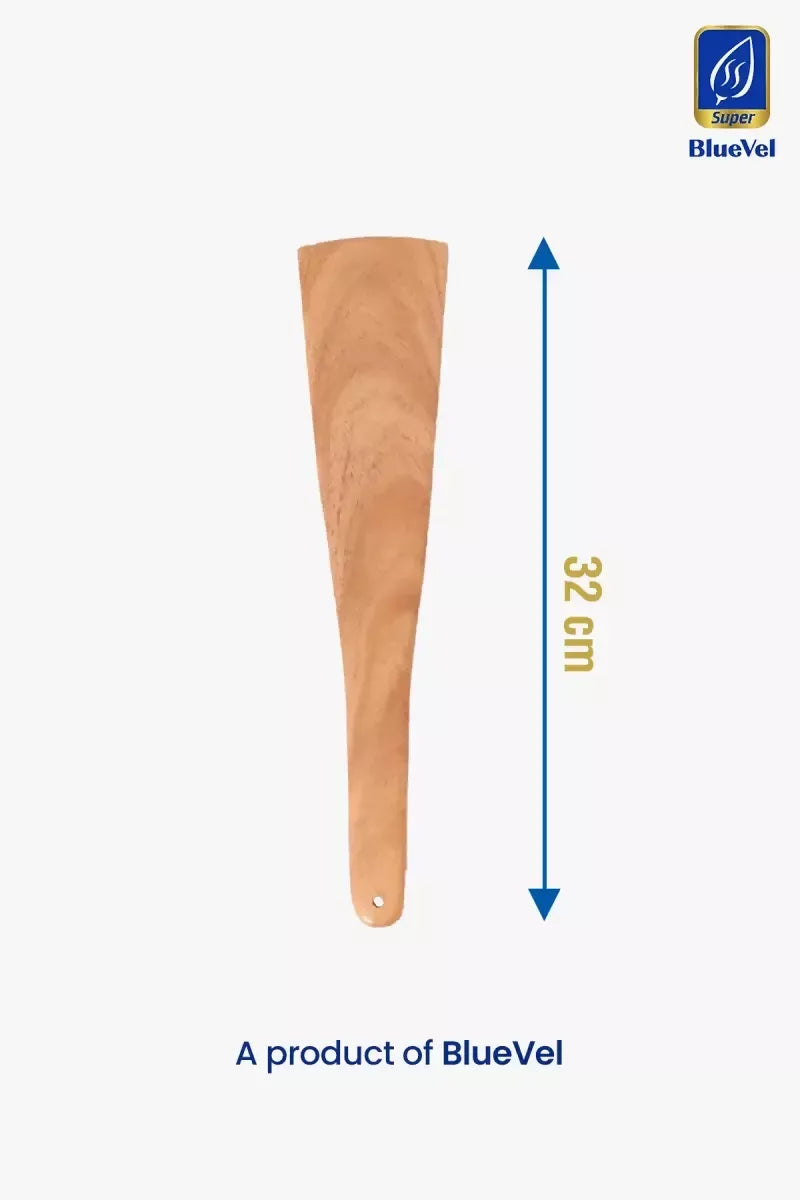 Bluevel Neem Wood Flip Ladle - 32 cm