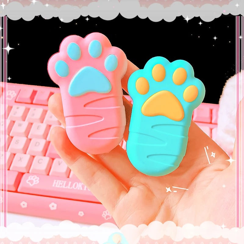 Kawaii Cat Paw Eraser – The Cutest Way to Erase!