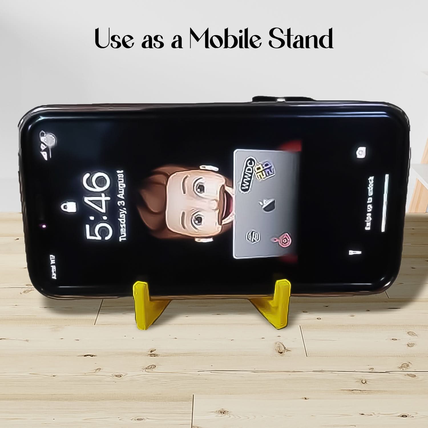 2-in-1 Plastic Keychain with Mobile Phone Stand & Cable Organizer  (100 Pcs Set )