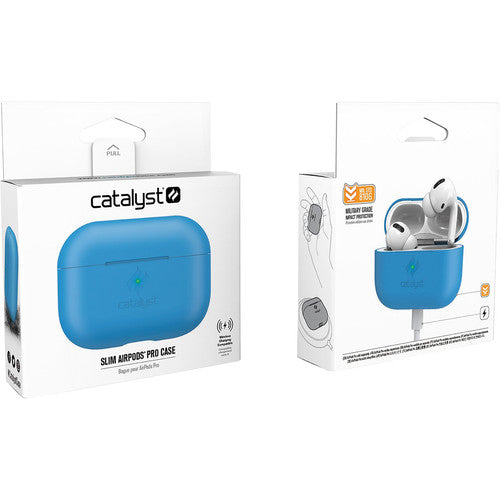 Light Blue Silicone Case For Apple Airpods Pro