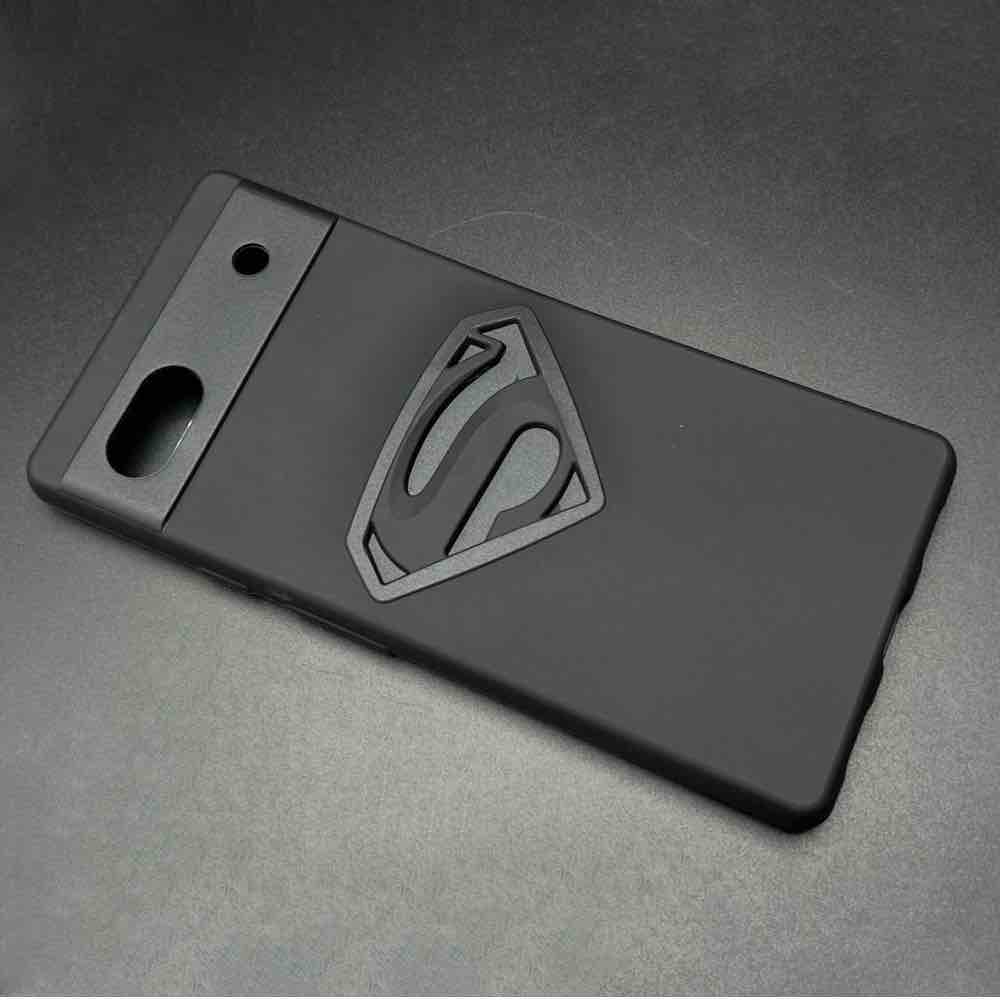 Superhero-S Engraved silicon Case for Google Pixel 6A