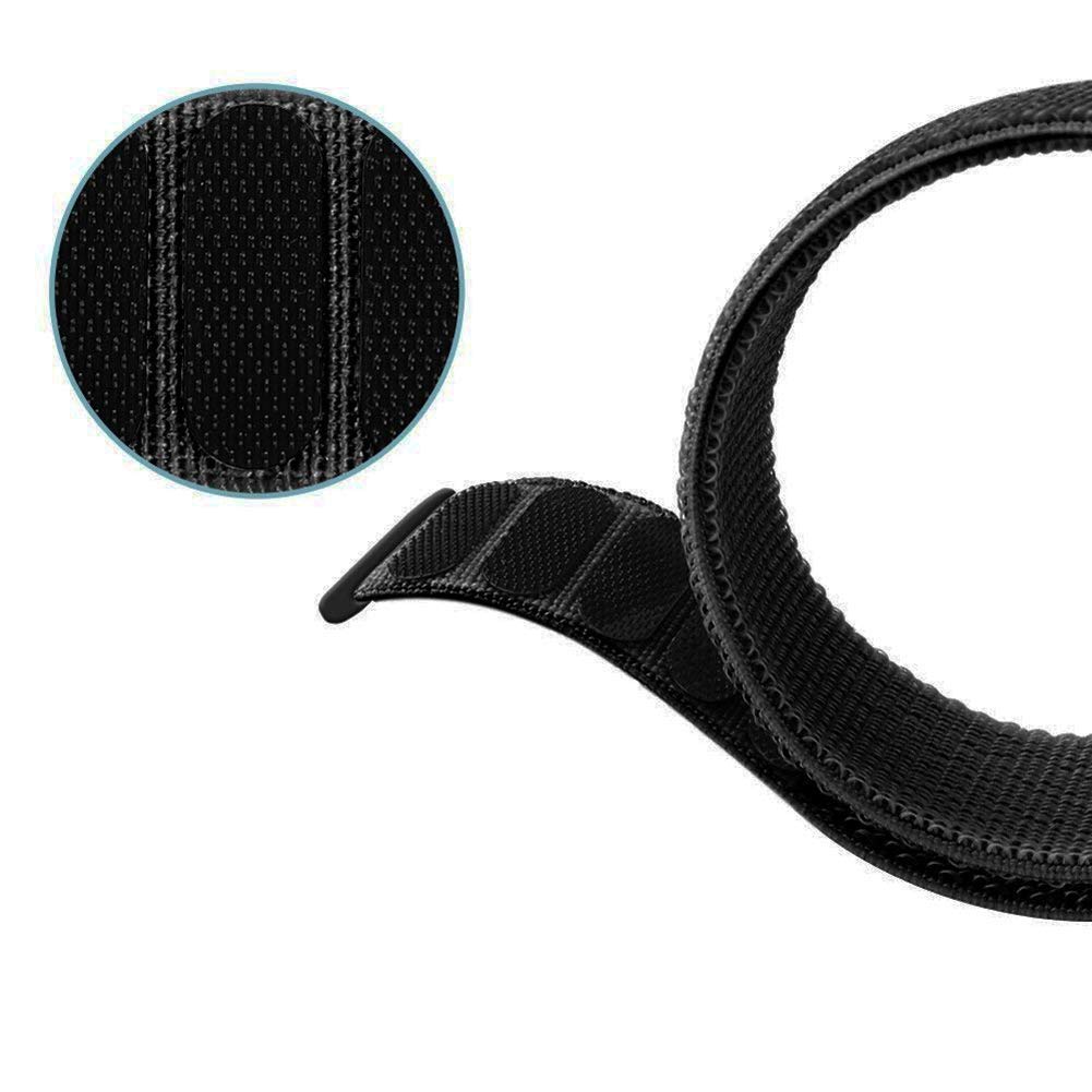 Dark Green Nylon Strap For Smart Watch 20mm