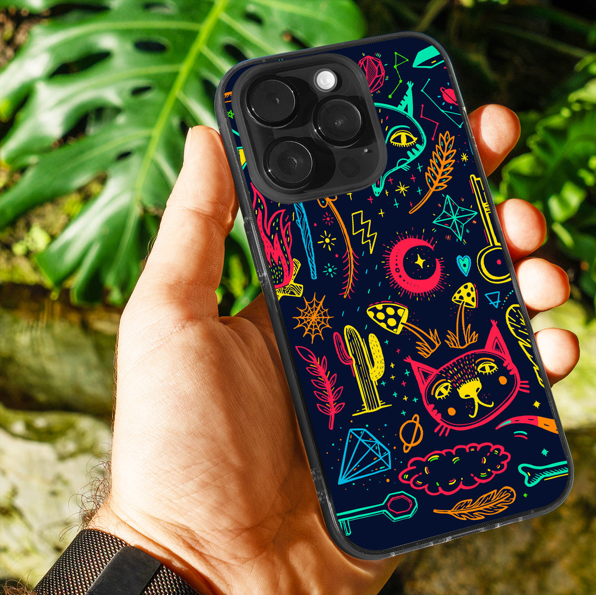 Noir Grace Kaftan Phone Cover