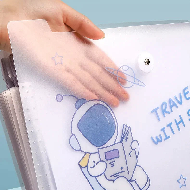 Space Travel Theme File Folder