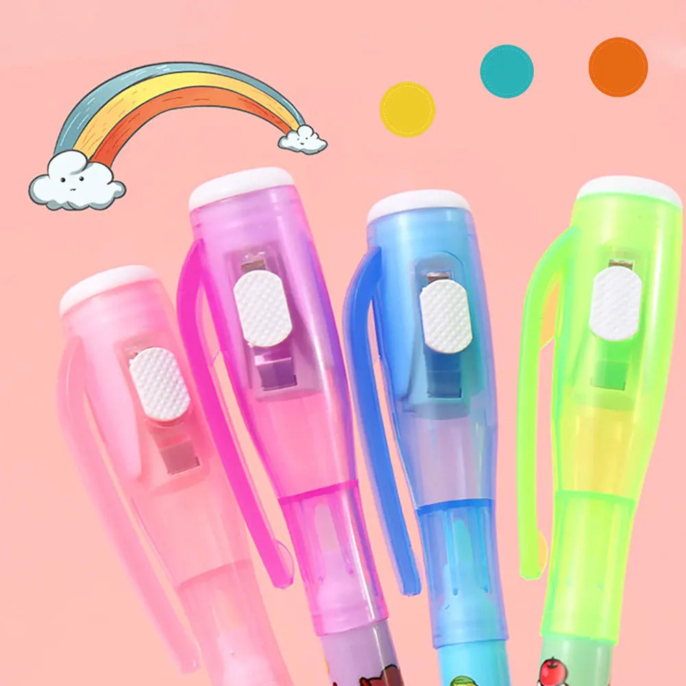 2 in 1 Magic Invisible Pen Highlighter Set