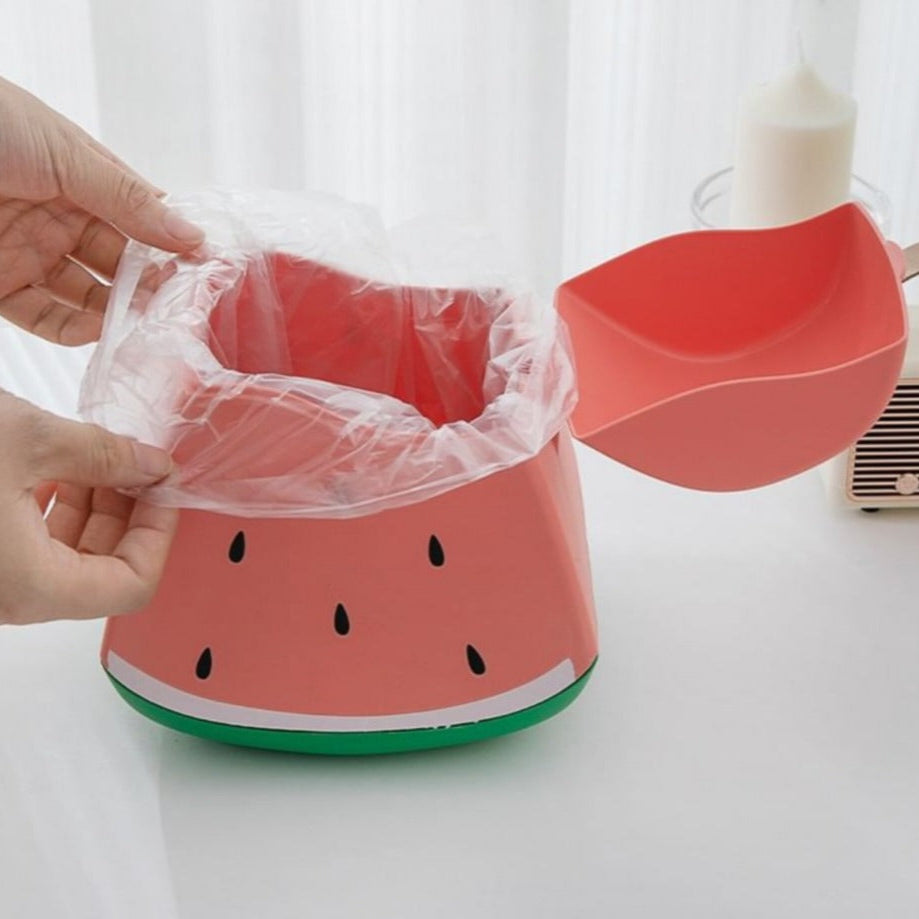 Fruits Desktop Dust Bin – Cute & Compact Waste Organizer