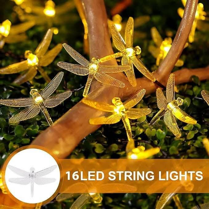 Dragon fly fairy string Led light (14 lights)