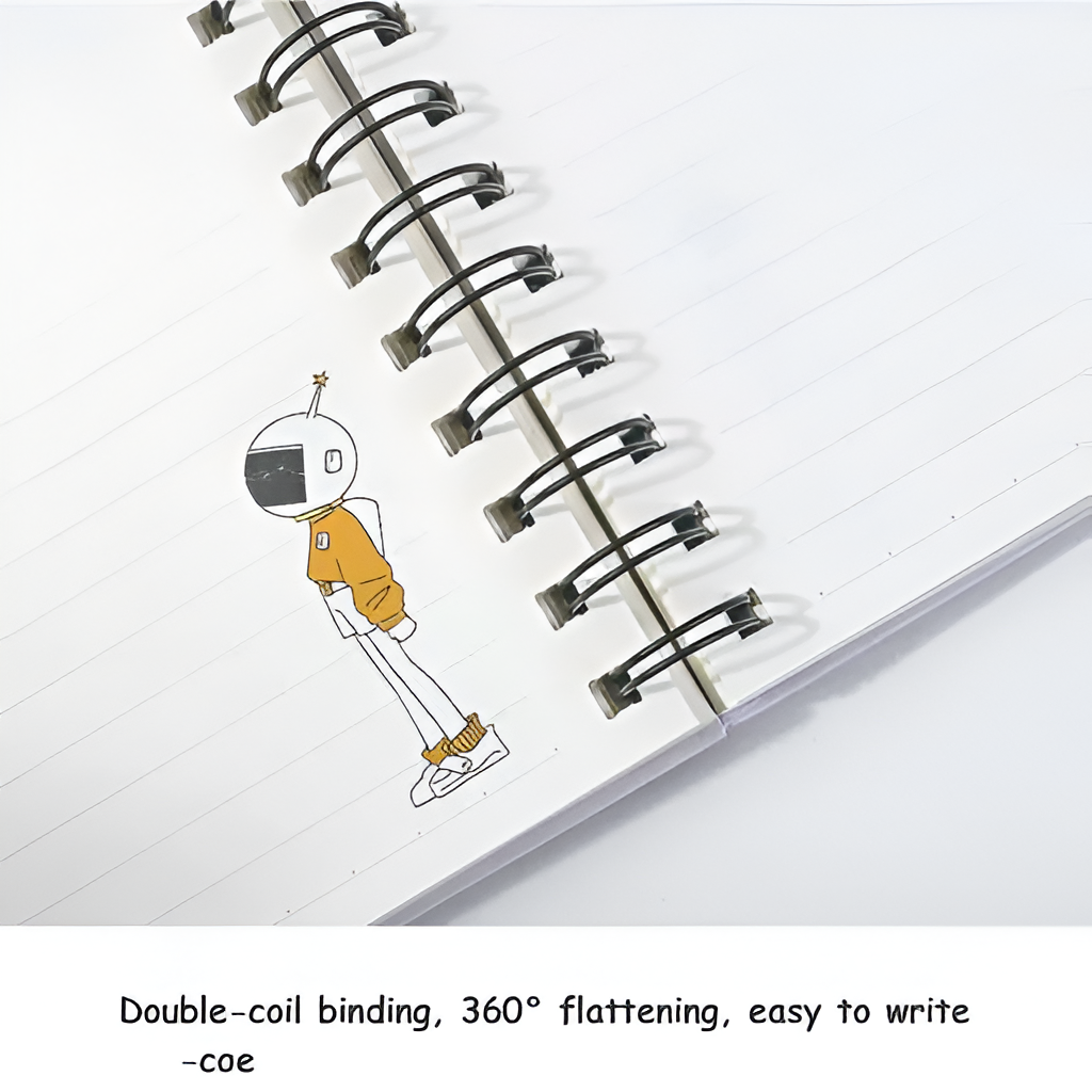 Space Super Universe Spiral Notebook