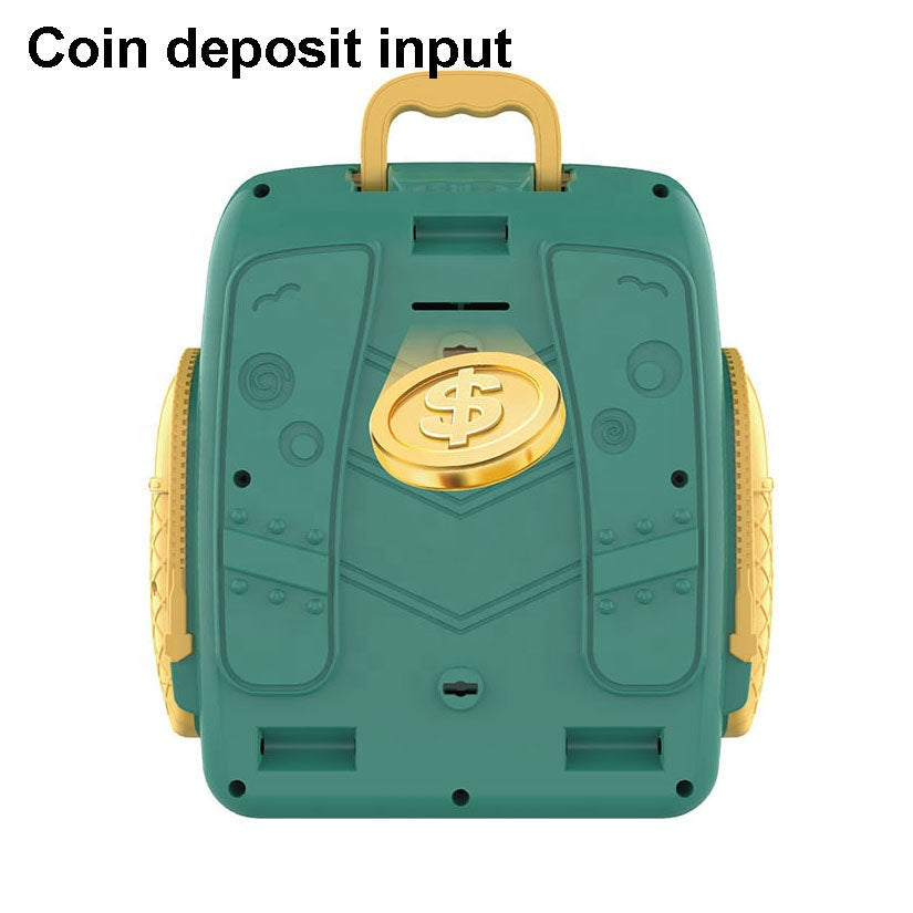 Electric Panda School Bag Piggy Bank/Money Box