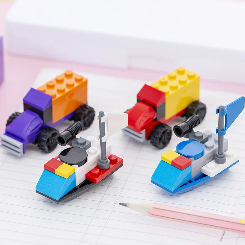 Transport DIY Puzzle Pencil Sharpener