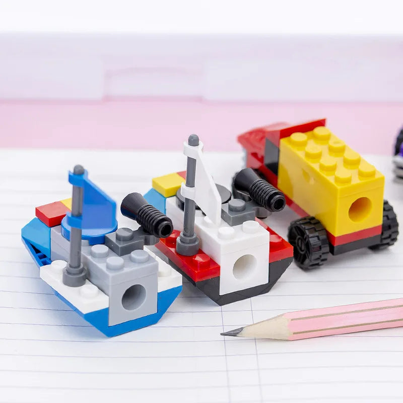 Transport DIY Puzzle Pencil Sharpener
