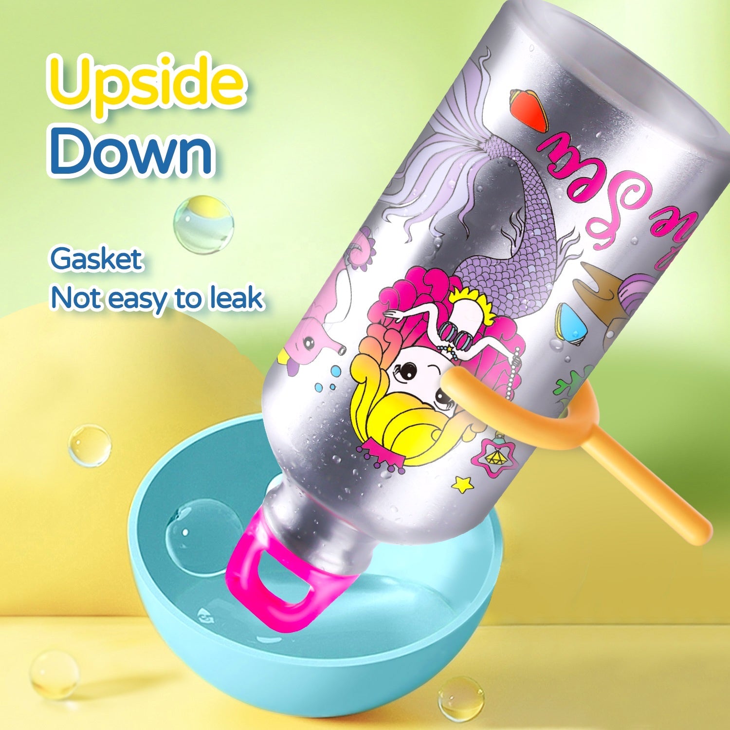 Creative Coloring Water Bottle Art Kit