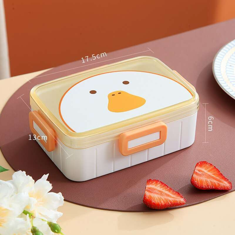 Animal Lunch Box With Spoon & Container