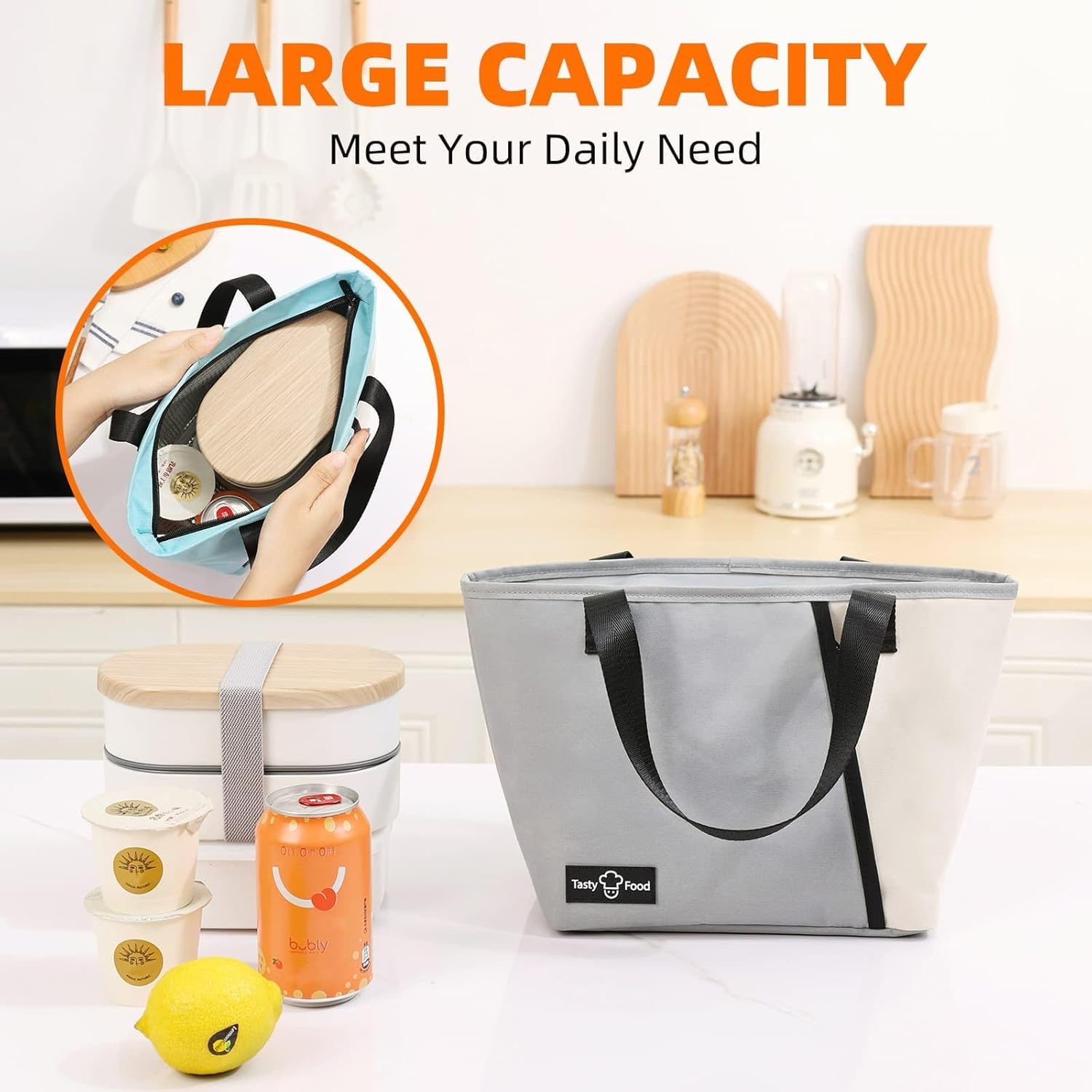 Premium Multipurpose Insulated Lunch Tote Bag