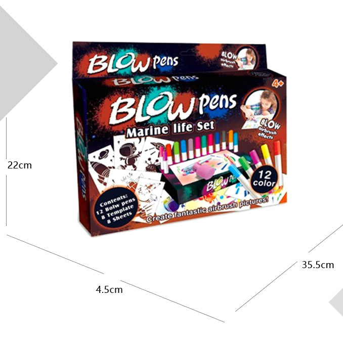 Blow Pens Cosmic Planet Set Of 12 Color