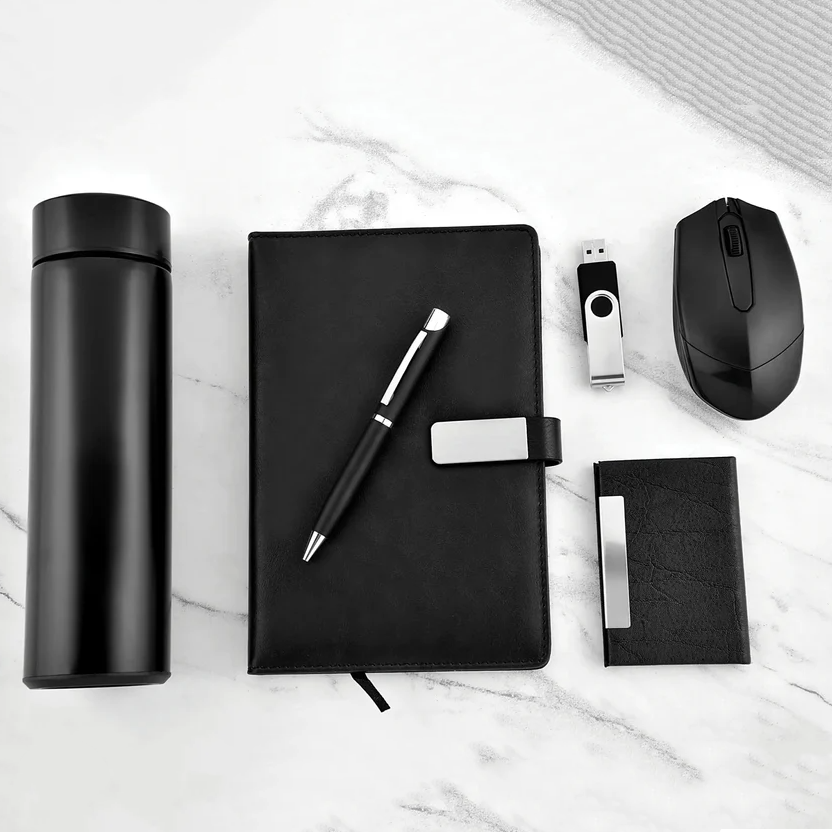 Elite 6-in-1 Corporate Gift Set – Smart & Stylish Essentials