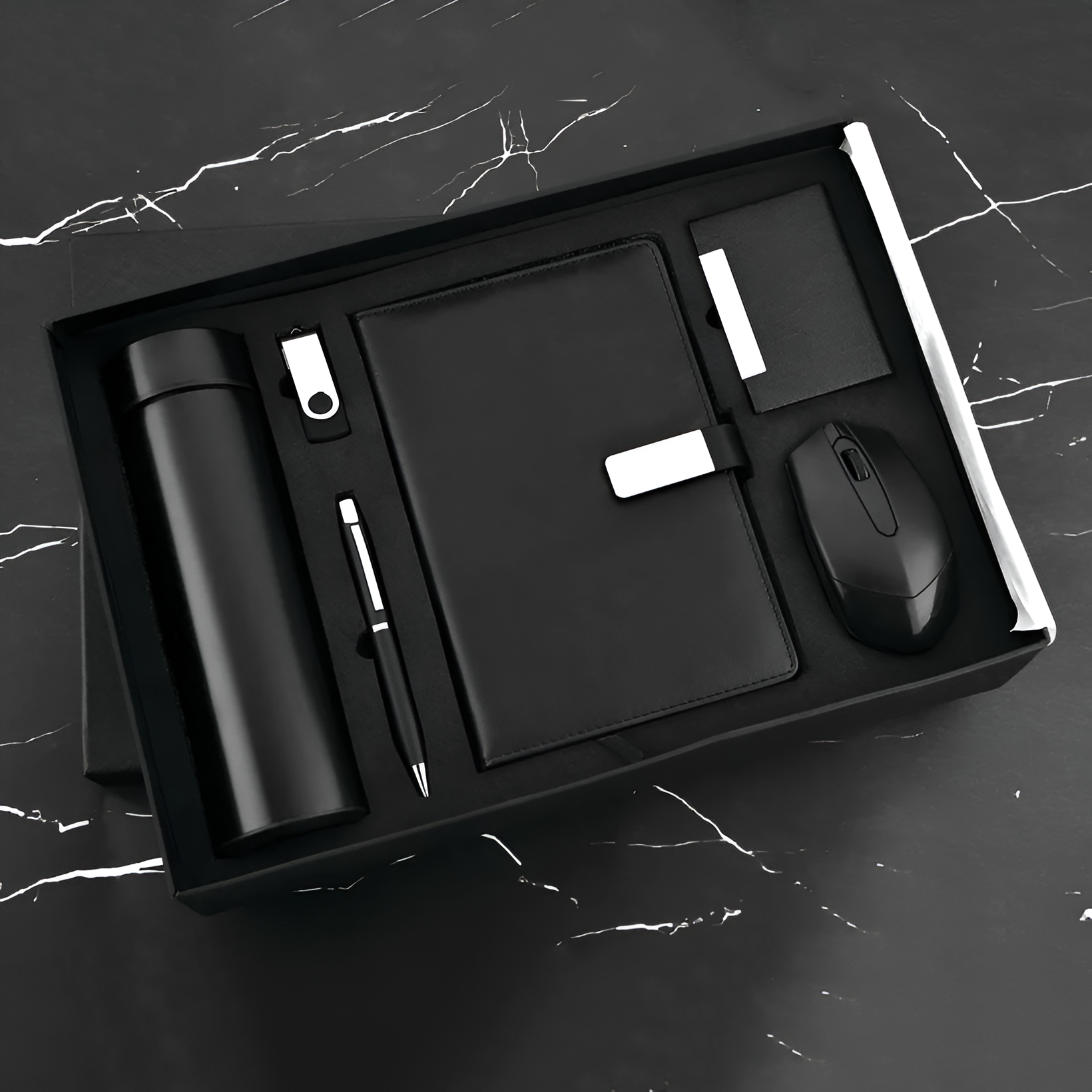 Elite 6-in-1 Corporate Gift Set – Smart & Stylish Essentials