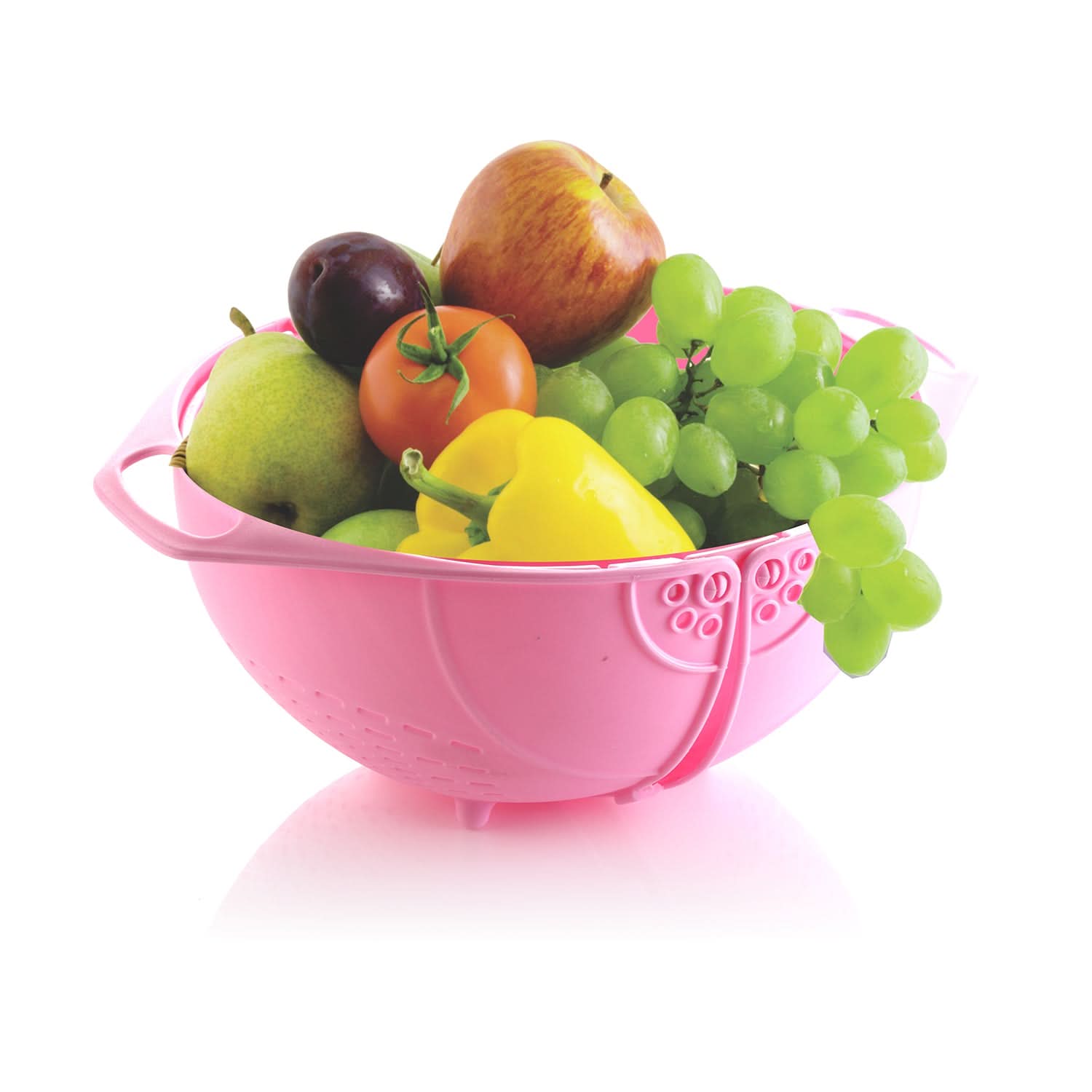 Ganesh Multi-Functional Rice & Vegetable Washing Basket