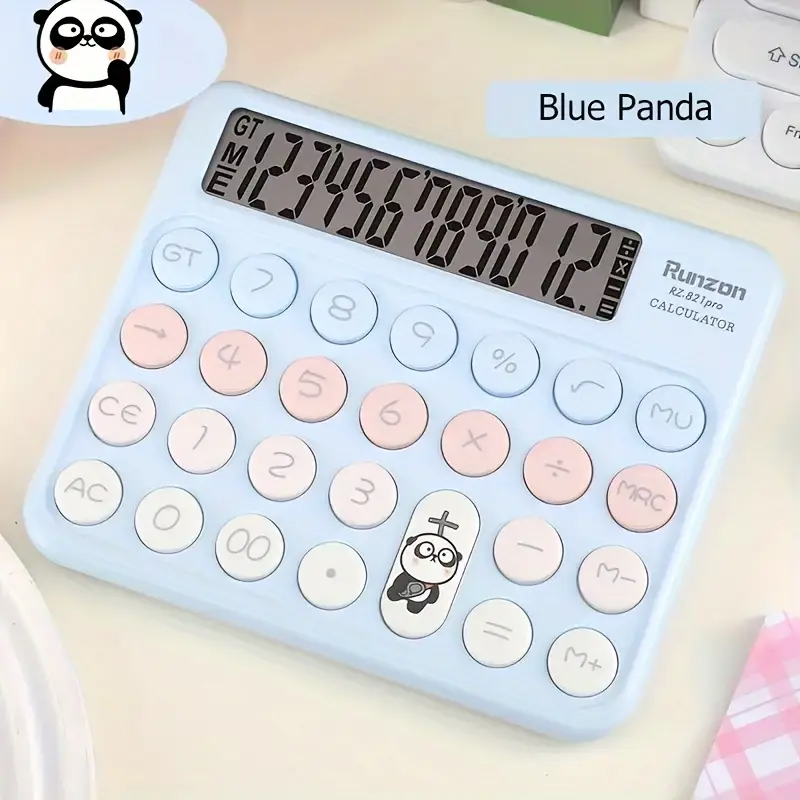 Adorable Animal Desk Buddy Calculator