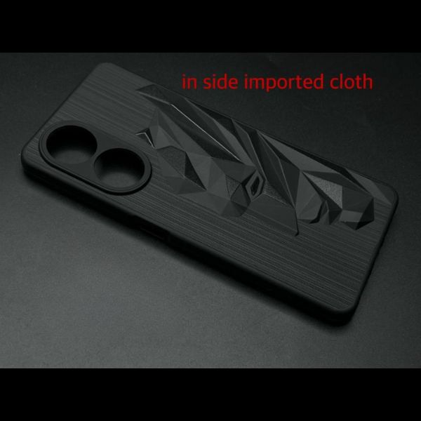 Superhero Engraved logo silicon Case for Oppo F23 5g