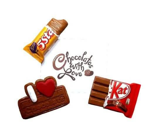 Chocolate Miniature Food Fridge Magnet
