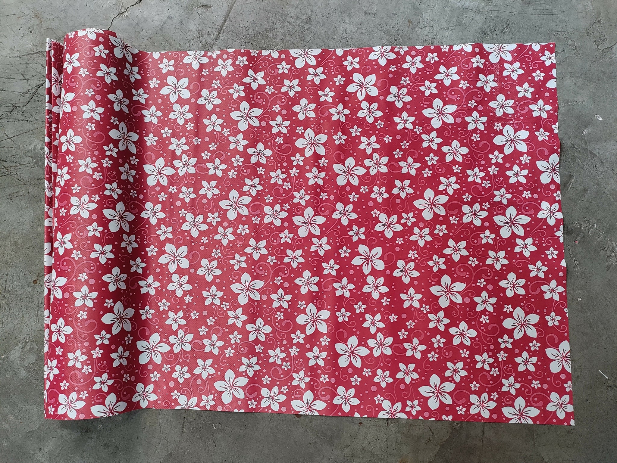 Mopak Decor Shelf Liner 5M used for Wardrobe kitchen cabinet Drawer Slab Roll - ( 45x500cm) (Maroon Mini)