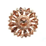 imeless Rose Gold Kundan Ring