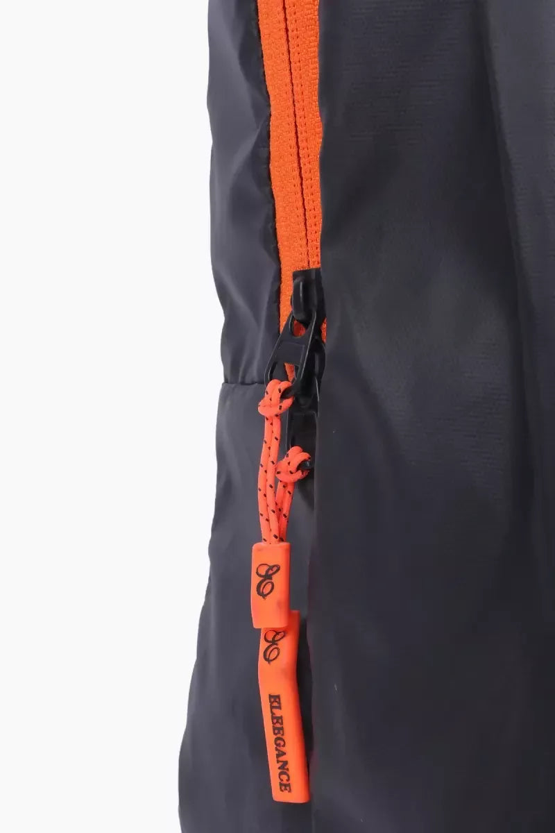 15 L Solid Casual Backpack for Unisex( Black )