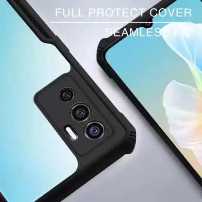 Hybrid Shockproof protective transparent Silicone Case for Vivo V23e