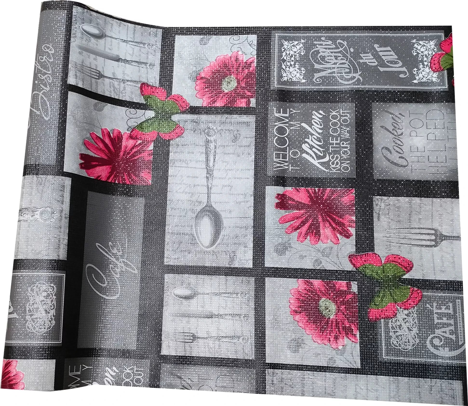 Mopak Decor ShelfLiner used for Wardrobe kitchen cabinet Drawer Slab Roll (Grey Paris)