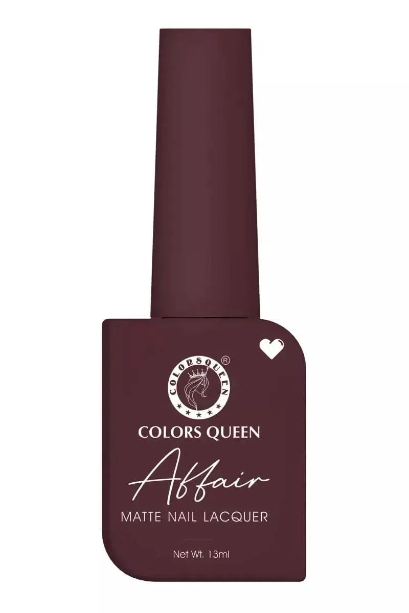 Colors Queen Affair Matte Nail Laquer Nail Polish (13ml,Shade 22)