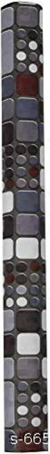 Mopak decor Polyester Solid Fridge Mat & Cover (Grey)