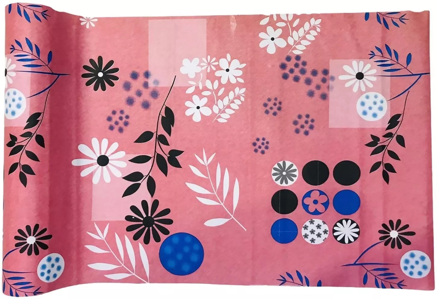 Mopak Decor Polyester Solid Fridge Mat & Cover - Pack of 1 (5 Meter).