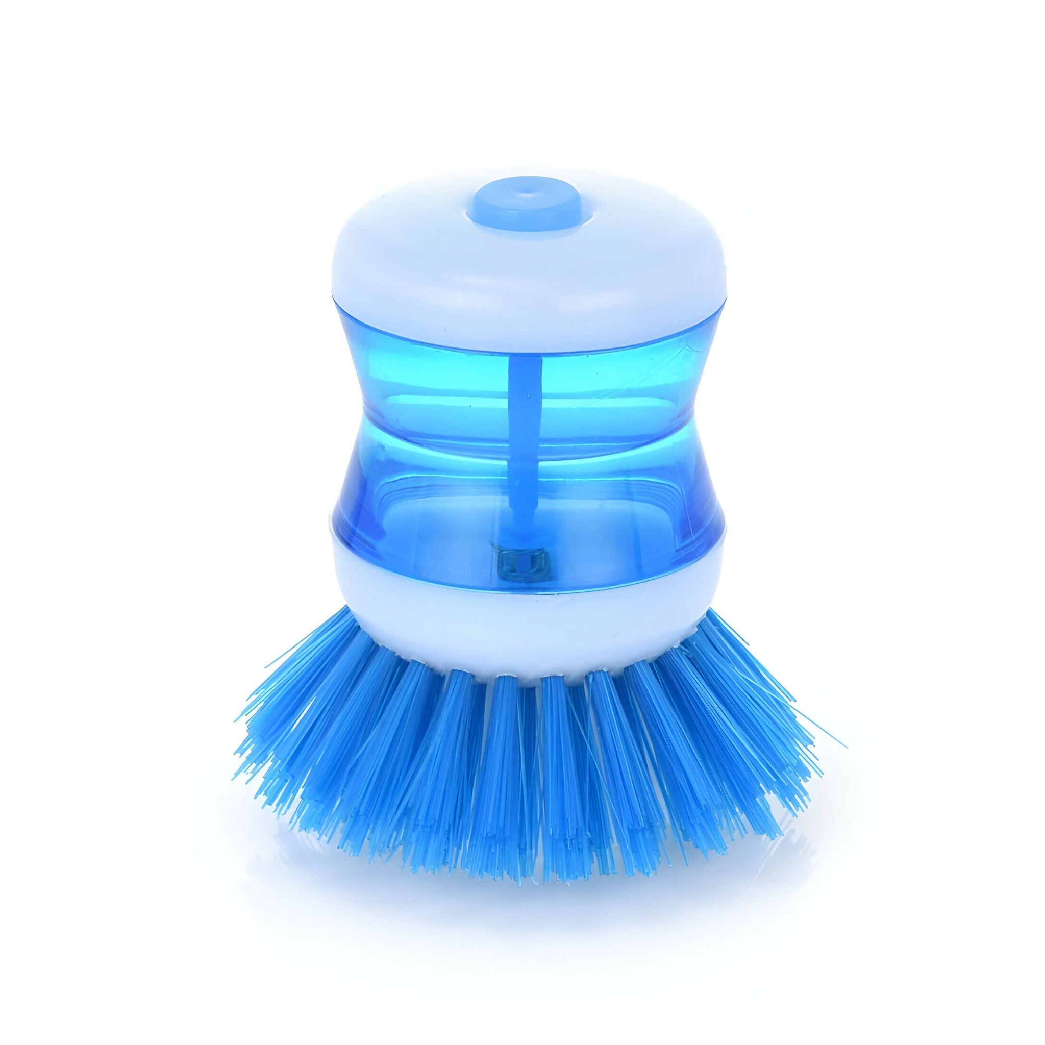 Premium Plastic Cleaning Brush with Built-in Liquid Soap Dispenser