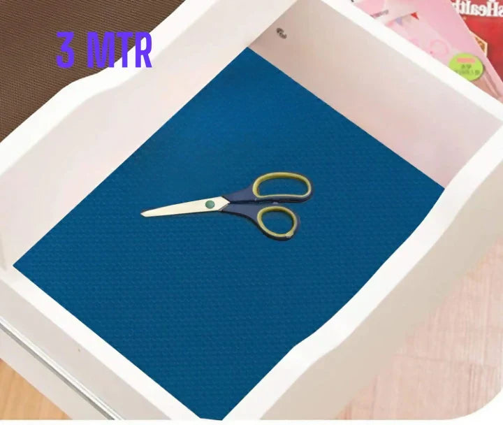 Mopak Decor Plain Eva Printed Solid Fridge Mat & Cover Pack of 1- (3Meters)