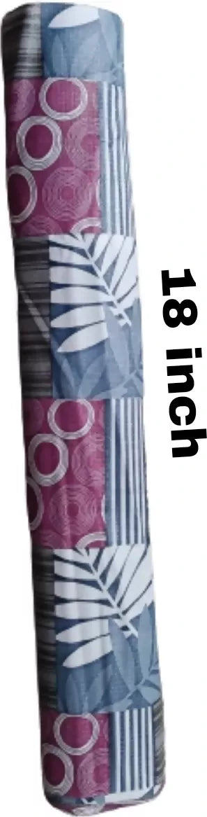 Mopak Decor Shelf Liner used for Wardrobe kitchen cabinet Drawer Slab Roll - (Pink)