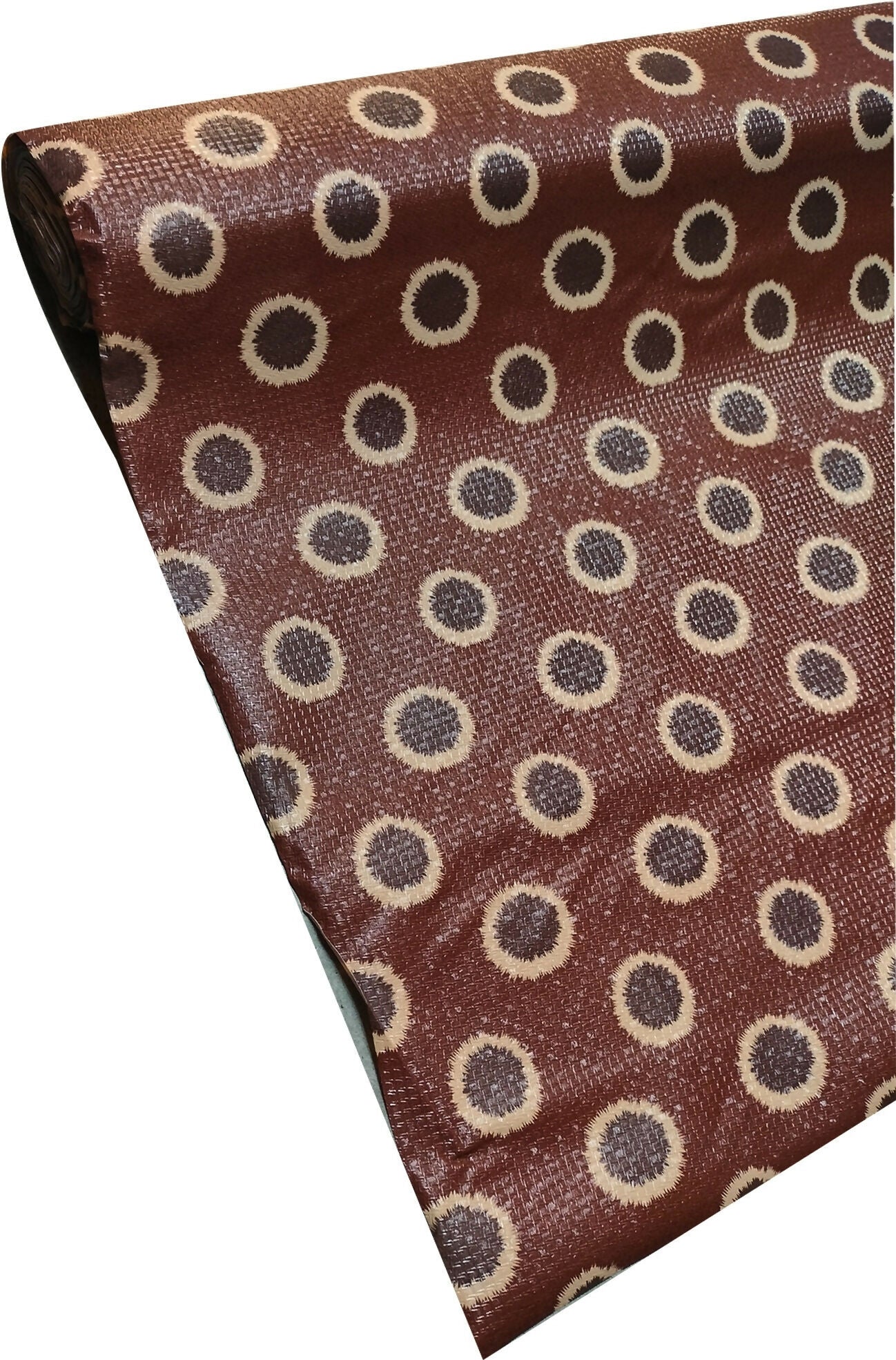 mopak decor Shelf Liner 4M used for Wardrobe kitchen cabinet Drawer Slab Roll - 45x400 cm(brown)