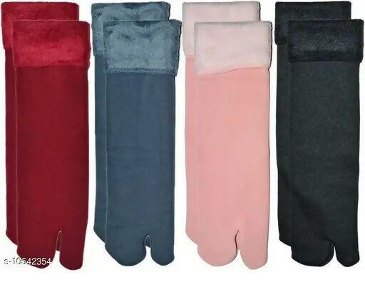 Warm Velvet Fur Socks for Men & Women (6 Pair)