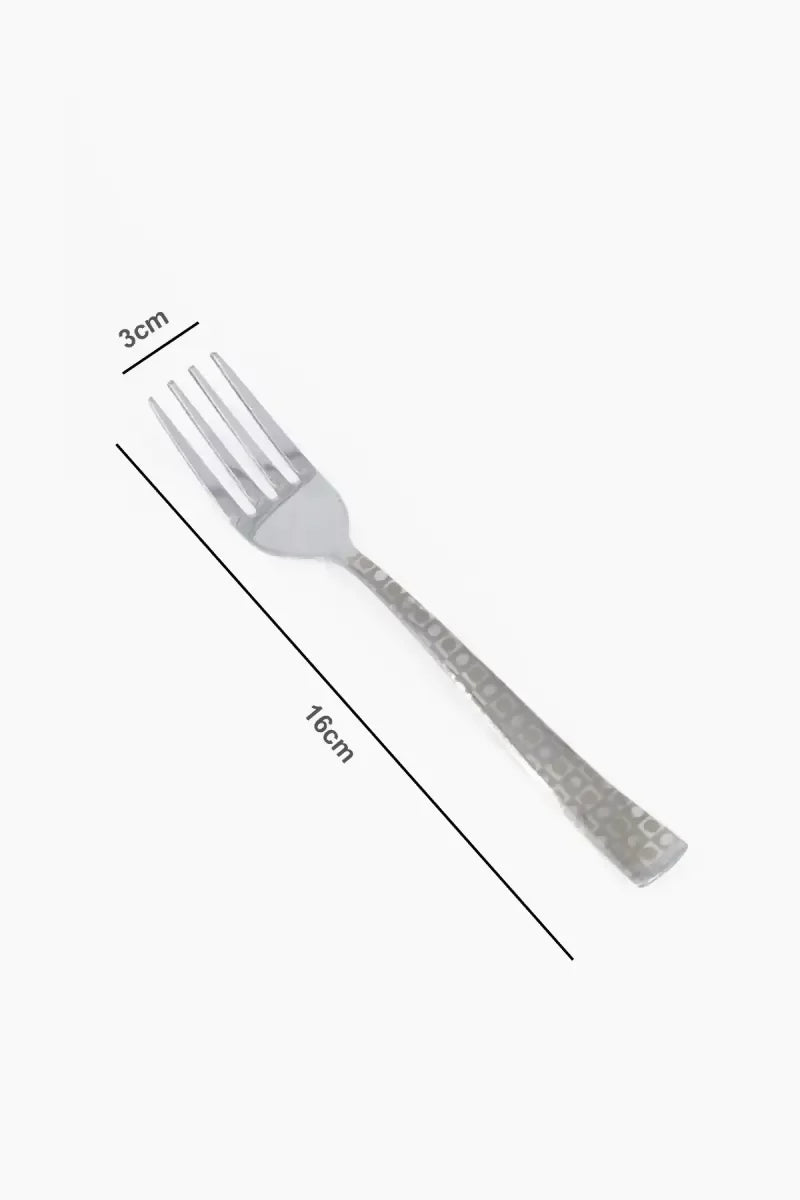 Prabha Stainless Steel Allure Baby Fork Set - 16cm (Set of 6)