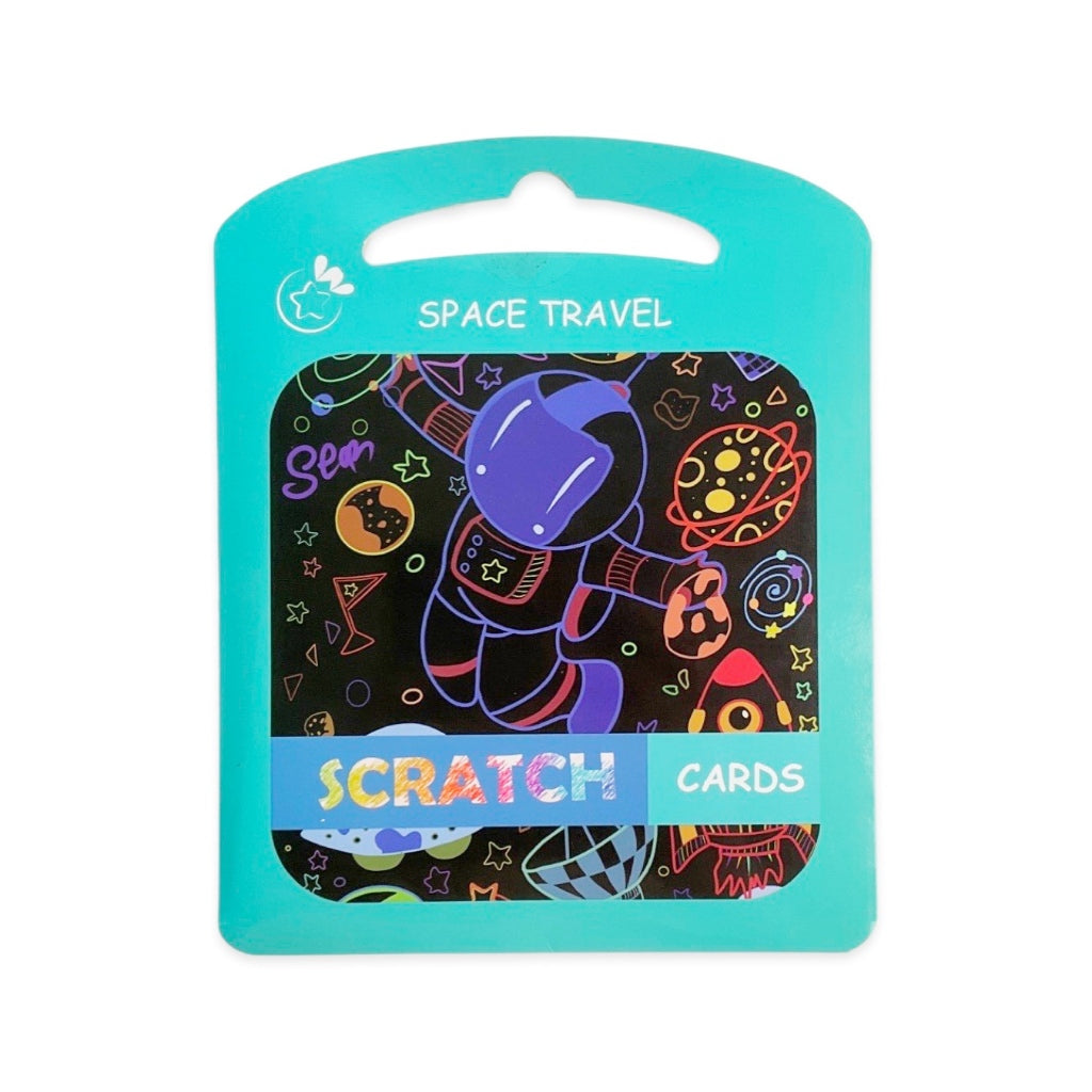 Kids' Painting Fun Scratch Cards 4 Sheets