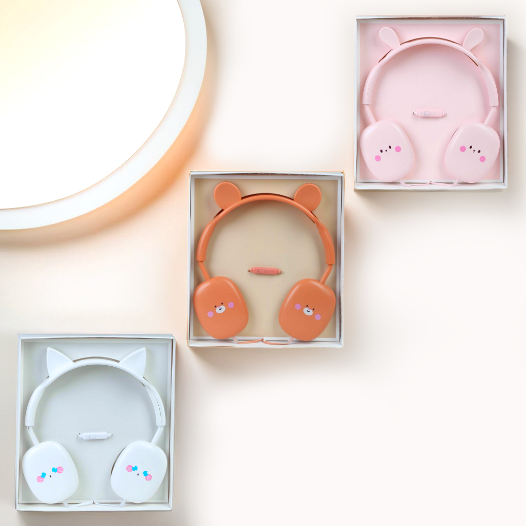 🎀 Cute Kawaii Headphones 🎧✨ Sound with Style!
